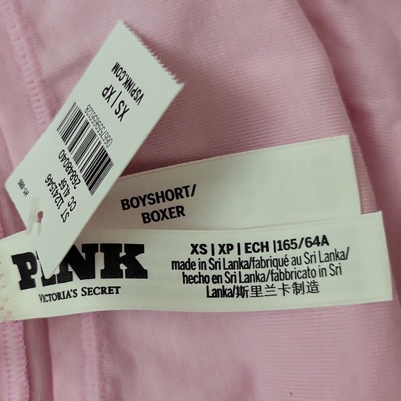 Brand New PINK VICTORIA'S SECRET BOYSHORT-XS - Picture 4 of 4